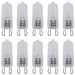 10x G9 halogeeni lämmin valkoinen toimistokapseli himmeä lamppu lamppu 40w 230v y kuten kuvassa näkyy