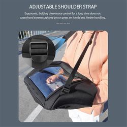 Kaukosäädin Lähetin Lämpimät käsineet Vedenpitävä Kylmä Tuulenpitävä FPV RC -lähetin f Musta