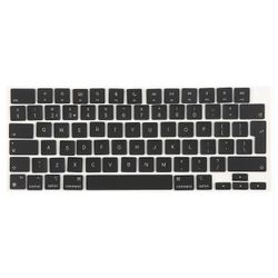 Macbook Air 13.3 / 15.3 M2 A2681 A2941 Iso-Britannian englanninkielinen versio Keycaps (Midnight)