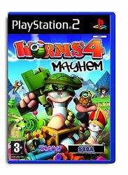 PlayStation 2 Worms 4: Mayhem (PS2) - PAL - Uusi & Sealed