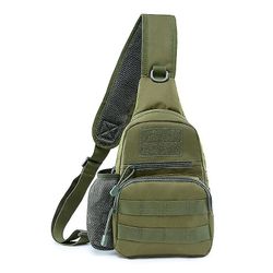 Taktische Rucksack Military Schulter Brust Tasche Naamiointi Rinkka Outdoor Wandern Camping Reise Sport Wasserdichte Taschegrn