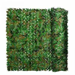 4m * 6m Camo Net JaktSkyting kamuflasje Skjul Army Camping Woodland Netting YRZ Hær grønn 2m x 3m