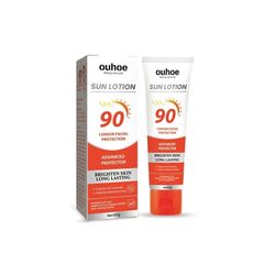 Fruushop Solkrm 90 aurinkovoide pitkäkestoinen suoja valkaiseva aurinkovoide kosteuttava ihoa suojaava voide 50g_c24070443 Valkoinen