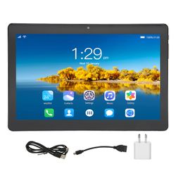 10 tommer tablet 2GB 32GB 10 tommer IPS HD-skærm 1280x800 Octa Core 3G Internet opkald 6000mAh HD tablet au stik 100240v Grå AU Plug