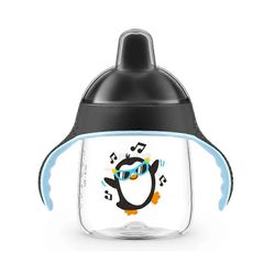 Philips Avent Kova Nokkakuppi 260 ml Korkealaatuinen nokkakuppi (musta/sininen)