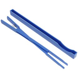 1kpl nailon-diskantin mykistyspuristimen mediaatti ja Alt-mykistystyökalu pianon virittämiseen, korjaukseen (sininen) 20X1.5X1.3CM