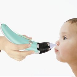 Baby nasal aspirator, nyfødt elektrisk neserenser, intelligent lading, neseslimfjerner, miljømessig sanitærutstyr, egnet kompatibel