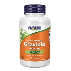 NOW Foods Nyt Foods Graviola, 1000 mg, 90 kieleke (pakkaus 1)