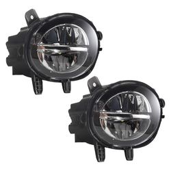 Pari auton etuosan LED-sumuvalo sumuvalo DRL-ajovalo BMW F20 F22 F30 F35 LCI W LED-bulds 631 musta