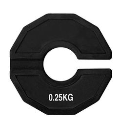 Gym Micro-Plates Käsipaino Fraktionaalinen painolevy Kumi Fraktionaaliset painolevyt Lisäosa Vaihto Musta 0.25kg