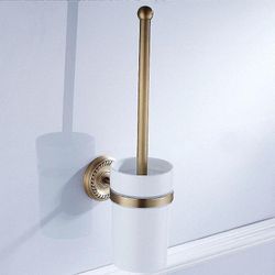 Massivt messing Badeværelse Tilbehør Kurv ToiletPapir Bar Rack Bad Hardware