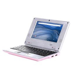 7-tommer Android Netbook Mini Learning Computer Børns Computer 13,0 System Pink