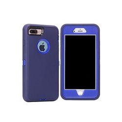 AIR Apple iPhone 7 Plus / 8Plus stødsikker TPU Case Cover - Mørkeblå