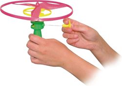 Pyörivä potkuripeli Luminous Pull UFO