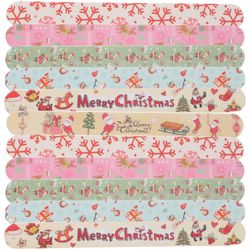 24 kpl lasinen kynsiviila Buffing Block Emery Boards Kynnet Professional Xmas Nail Kuten 18X2cm