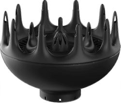 Black Orchid Large Hair Diffuser luonnollisille kiharille hiuksille