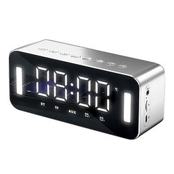 Zch Multifunktionel Bt trådløs radio/vækkeur/natlys White