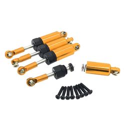 Rc for/bag Metal støddæmper Justerbar Rc Spjæld Sæt Passer Til Hs 1/18 Rc 4wd Tilbehør Dele