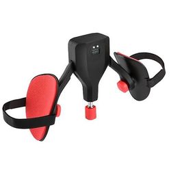 Reisimestari lantionpohjan harjoitusvastus säätö 360 astetta pyörivä Kegel Trainer jalkojen sävytys Master Equipment musta