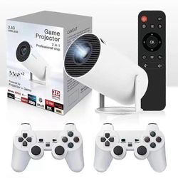 Cinemaster Pro-4k Smart Movie Projector Games Combo -videopelit 2Controllerilla AU Plug