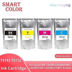hg T9741 T9731 mustekasetti pigmenttimusteella Epson WorkForce Pro WF-C869R C869RDTWFC C869RDTWF C869RD3TWFC -tulostimeen T9742 T9744 3412 kuten ku...