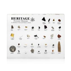 Heritage Personal Museum Mini Resin Luonnonhistoriallisen museon näyttely todellisella näytteellä