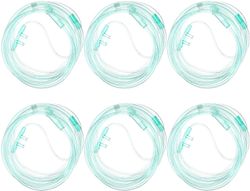 Xqday 6pcs 2m nasal ilt kanyle green soft tube for voksne