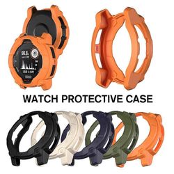 Garmin Instinct 3 Solar -kellokotelon suojakuori ja vedenpitävä kova kansi Musta 45MM