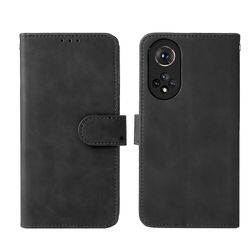 Etui til Honor 50 Cover Premium Læder med kortholder Flip Folio Magnetisk Etui Coque - Sort