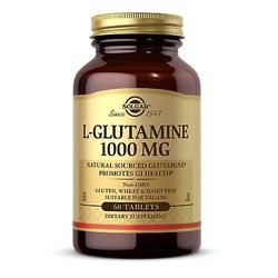 Solgar L-Glutamiini, 1000 mg, 60 kieleketta (pakkaus 1)