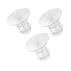 3kpl rintamaitopumpun laippasisäkkeet Rintojen muunnin Käytännöllinen rintapumpun vaihto 17mm 19mm 21mm