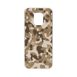 Crazy Kase Skrog til Xiaomi Redmi Note 9 Pro Soft Desert Militær Camouflage