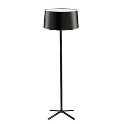 LEDS-C4 GROK Lighting 3 Lys gulvlampe med sort stofskærm, E27