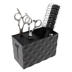Salon Saks Holder Saks Saks Kam Clips Organizer Arcylic Holder Box Salon Barber Tool Opbevaring Saks Sakse Comb Clips Rack