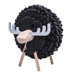 Får Form Skridsikre Koppuder Coasters Isoleret Runde Filt Kop Måtter Japan Stil Kreativ Hjemmekontor Indretning Kunsthåndværk Gave