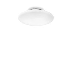 Ideal Lux Lighting Smarties Bianco 2 Lys indendørs medium flush lys hvid, E27