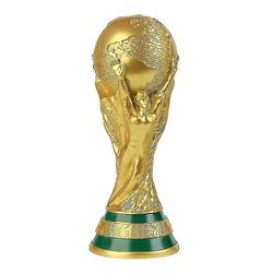 World Cup Fotball Fotball Fotball Qatar 2022 Gold Trophy Sport Memorabilia Kopi Fotball Fan Gave 21cm