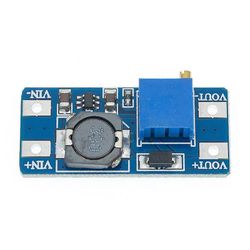 Kredsløbstilbehør 2pcs dc-dc justerbart boost modul 2a boost plade trin op modul med mikro usb 2v-24v til 5v 9v 12v 28v mt3608 Mt3608 modul