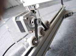 Ruili 300 MW Desktop DIY lasergraver graveringsmaskine CNC printer aluminiumslegering og akrylmateriale størrelse A3