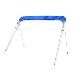 Veneen kattopeite Oxford-kangas Bimini Top Yacht Cover Aurinkovarjo Veneen katos estää tehokkaasti UV-säteilyä Blue