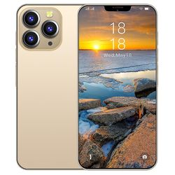 Exsha N83 6,5 tommers Smartphone 5G 5800mah 48MP kamera ulåste mobiltelefoner med 128GB minnekort Gull