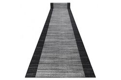 Dywany Łuszczów Runner anti-slip STREIFEN 120 cm antracit 120x990 cm