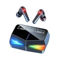 M28 TWS langattomat Bluetooth 5.3 -kuulokkeet In-Ear Bluetooth-kuulokkeet Langaton stereokuuloke kosketusohjauksella Musta