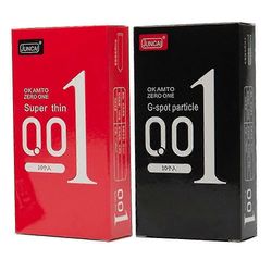 Smggv 10kpl 0.01mm Super Im Seksikäs Näkymätön Erittäin ohut voidellut kondomit Punainen