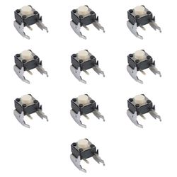 Fiauli 4/10Pcs RB / LB taktil switch kofangerknap reparationsdel til Xbox One-controller 10