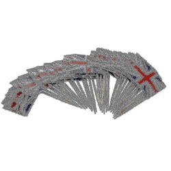 Union Jack Flag Cocktail Sticks - 50 Pack - Prefekt for fester Bbq's Queens Jubilee