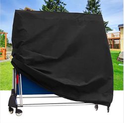 Udendørs bordtennisbord dække sol skygge klud støv bordtennis støv dække 165x70x185cm