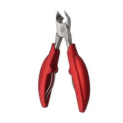 Toenail Saks Neglebånd Saks Trimmer Clippers Manicure Remover Makeup Remover Rød