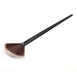 Kvinder Slim Fanned Blush Brush Powder Concealer Blending Finishing Fremhævelse Highlighter Fan Shape Brush Makeup Nail Art Brush Skønhed Kosmetisk...