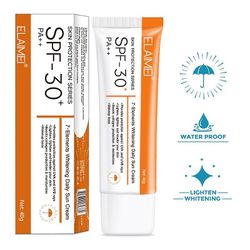 50ml SPF 30+ Pa++ Facial Body solkrem UV-beskyttelse Multi-effekt fuktighetsgivende forfriskende